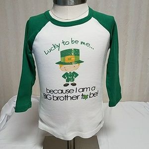 St Patrick's shirt for a brother to be